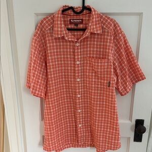 Simms button down fishing shirt
